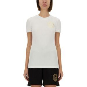 Versace Jeans Couture Women "V-Emblem" Logo T-Shirt